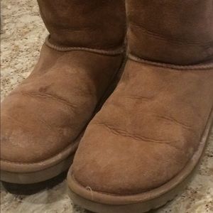 Original Tan UGG Boots, Semi-Worn